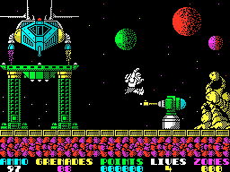 Exolon – původní grafika ZX Spectra